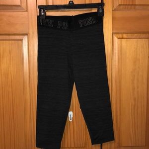 Vs PINK ultimate crop leggings